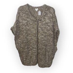 J. Jill | Pure Jill over sized short sleeved vest sz S/M measurements in photo